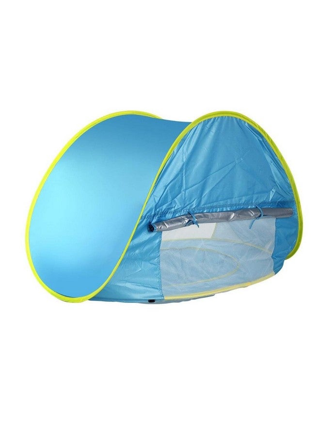 TWT Pop-Up Beach Tent For Kids with Pool Blue and Green 70 x 80 x 120 cm TN2102 - Image 1